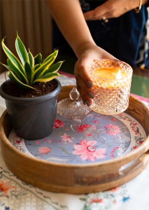 Spring Round Tray - Image 2