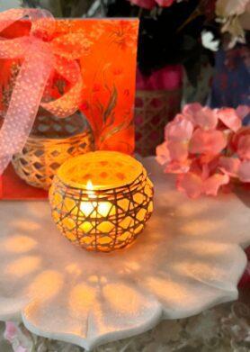 Cane Tealight Holder