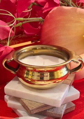 Brass Urli Candle