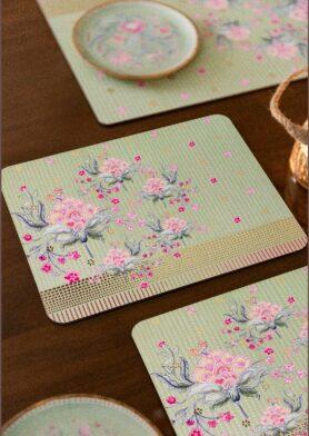 Jamavar Gold Placemats – set of 4
