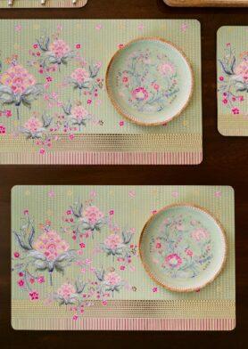 Jamavar Gold Placemats – set of 4