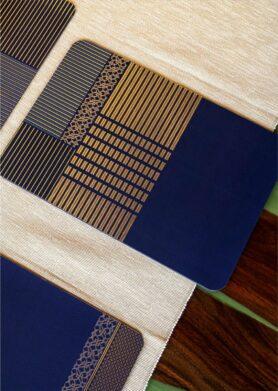 Kanjivaram Blue Serviettes – Set of 2