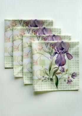 Lilac Orchid Napkins Set of 4