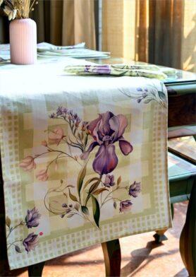 Lilac Orchid Table Runner