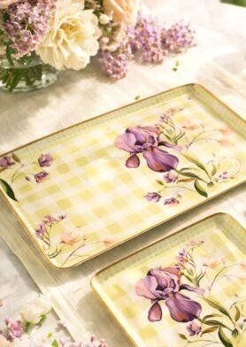 Lilac Orchid Tray – Large