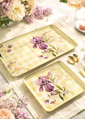 Lilac Orchid Tray – Large
