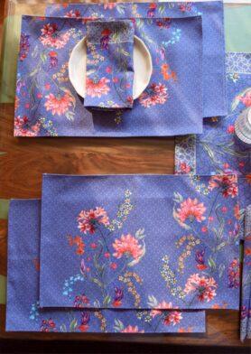 Monsoon Lavender  Table Mats Set of 4