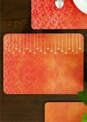 Narangi Zari Serviettes – Set of 2