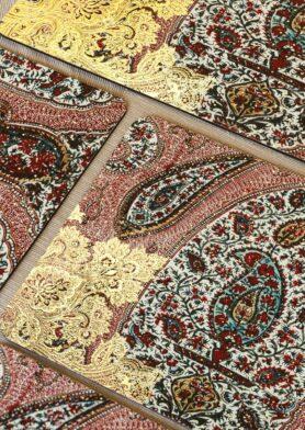 Pashmina Gold Placemats – set of 4