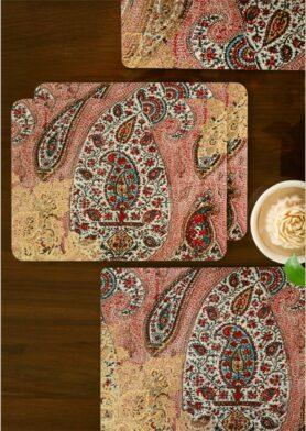 Pashmina Gold Placemats – set of 4