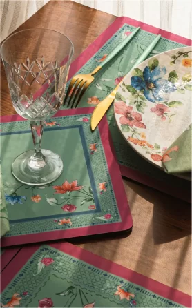 Flora Servettes – Set of 2