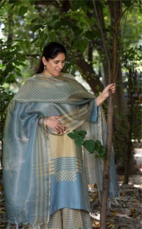 Lakshmi Haldi Linen
