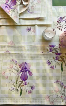 Lilac Orchid Table Mats Set of 4