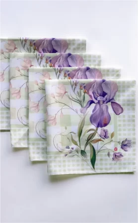 Lilac Orchid Napkins Set of 4