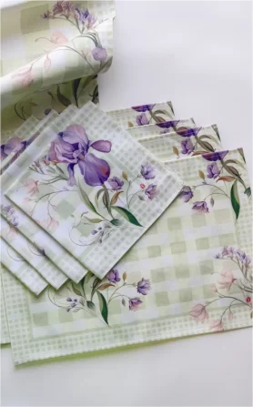 Lilac Orchid Napkins Set of 4