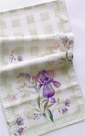 Lilac Orchid Table Runner