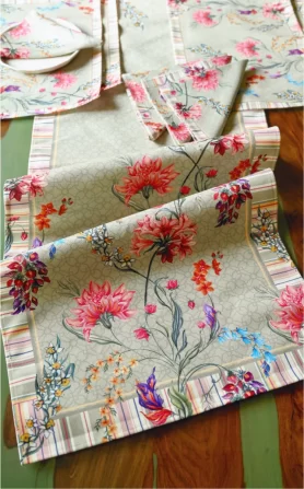 Monsoon Green Table Runner