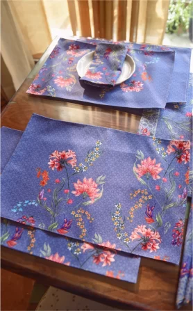 Monsoon Lavender Table Mats Set of 4