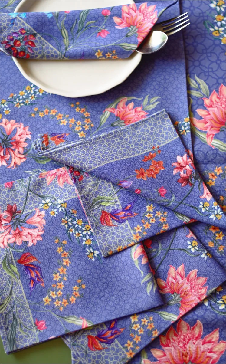 Monsoon Lavender Fabric Napkins