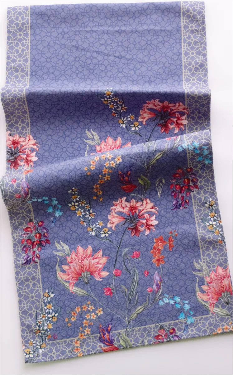 Monsoon Lavender Fabric Runner 3