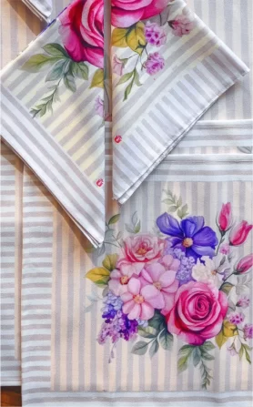 Roses Table Mats Set of 4