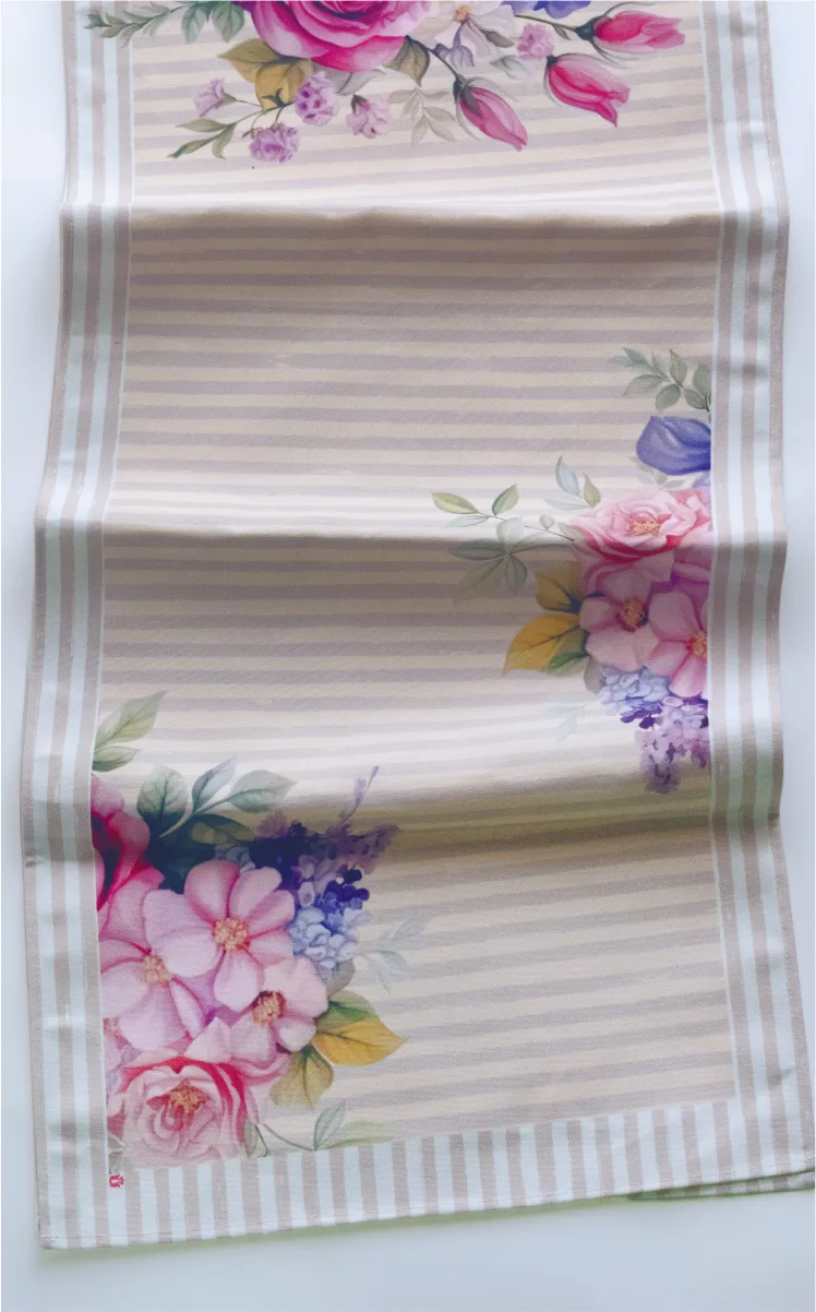 Roses Fabric Runner 2