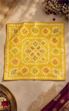 Bandhej Pocket Square