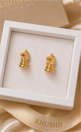 The Golden Knight Cufflinks