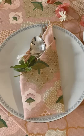 Lotus Napkins Set of 4