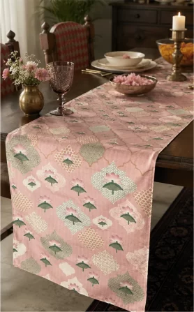 Lotus Table Runner