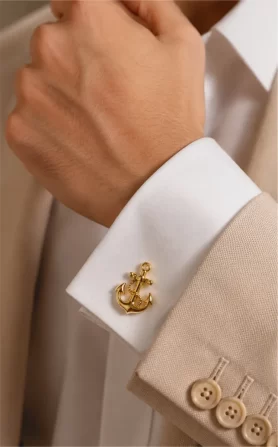 Mariner’s Gold Cufflinks
