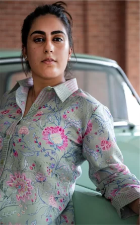 Desert Rose Linen Top
